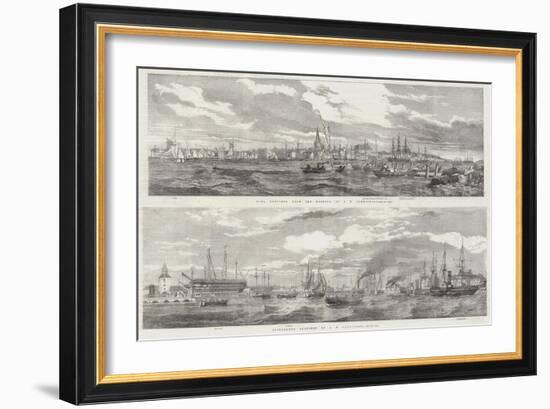 Sketches of the Baltic Sea-John Wilson Carmichael-Framed Giclee Print