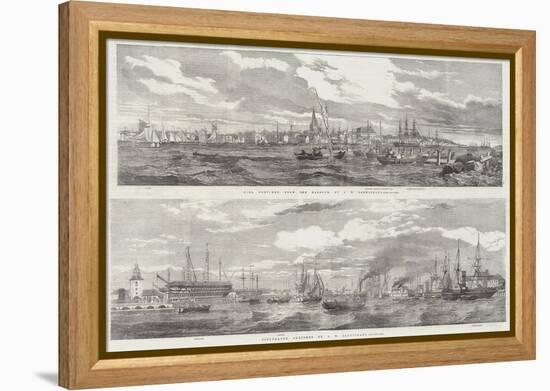 Sketches of the Baltic Sea-John Wilson Carmichael-Framed Premier Image Canvas