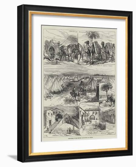 Sketches of the British Occupation of Cyprus-Charles Robinson-Framed Giclee Print