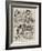 Sketches of the Christmas Pantomimes-George Cruikshank-Framed Giclee Print