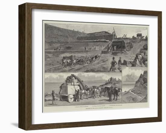 Sketches of the Convict Prisons, Portland-Walter Bothams-Framed Giclee Print