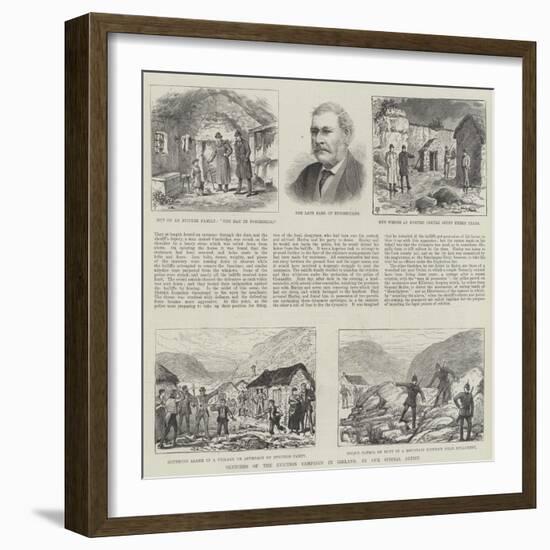 Sketches of the Eviction Campaign in Ireland-Thomas Harrington Wilson-Framed Giclee Print