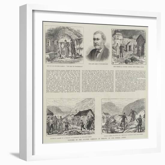 Sketches of the Eviction Campaign in Ireland-Thomas Harrington Wilson-Framed Giclee Print