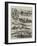 Sketches of the German Army Manoeuvres-Alfred Courbould-Framed Giclee Print