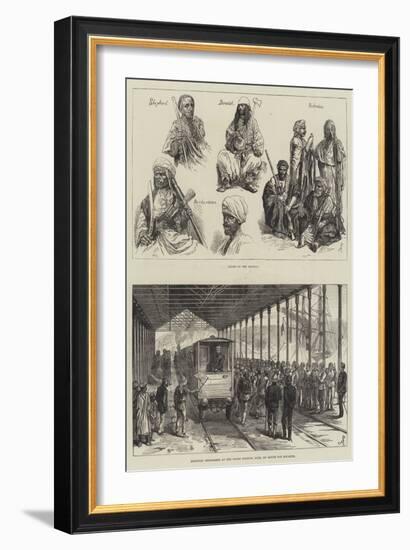 Sketches of the Sudan-Johann Nepomuk Schonberg-Framed Giclee Print