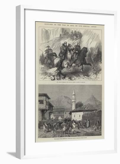 Sketches of the War in Asia-Charles Auguste Loye-Framed Giclee Print