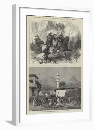 Sketches of the War in Asia-Charles Auguste Loye-Framed Giclee Print