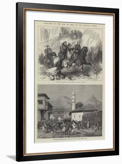 Sketches of the War in Asia-Charles Auguste Loye-Framed Giclee Print