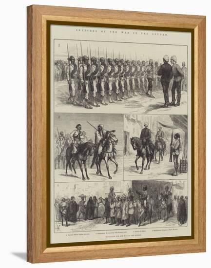 Sketches of the War in the Soudan-null-Framed Premier Image Canvas