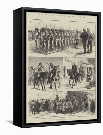 Sketches of the War in the Soudan-null-Framed Premier Image Canvas