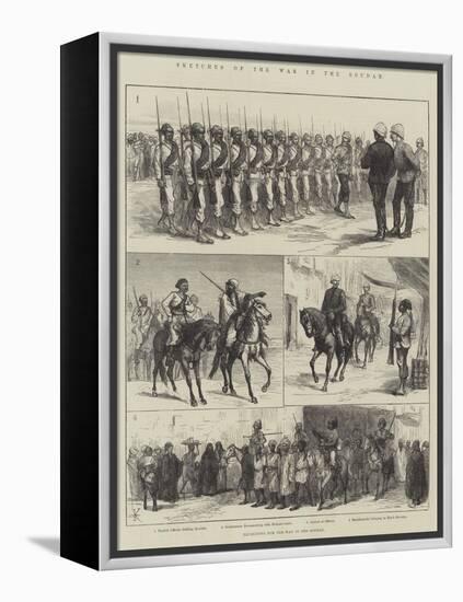 Sketches of the War in the Soudan-null-Framed Premier Image Canvas