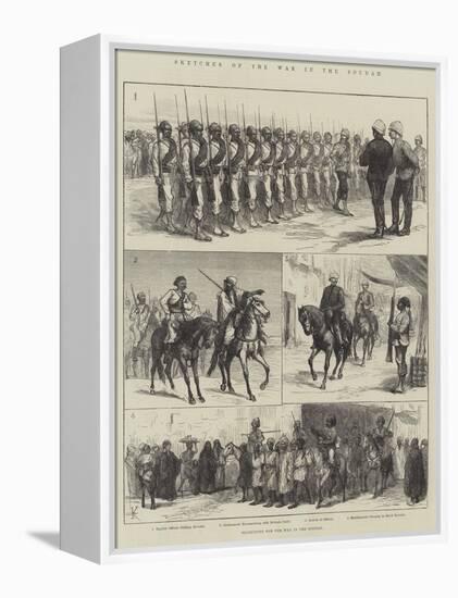 Sketches of the War in the Soudan-null-Framed Premier Image Canvas