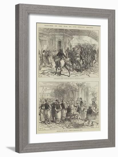 Sketches of the War-Charles Robinson-Framed Giclee Print