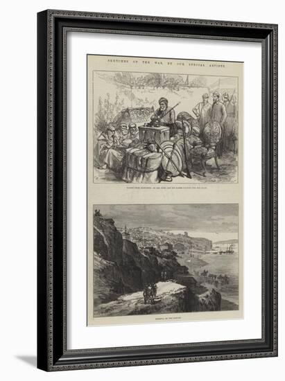 Sketches of the War-Charles Robinson-Framed Giclee Print