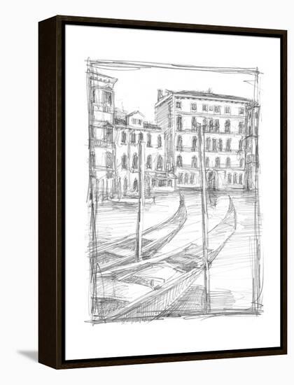 Sketches of Venice III-Ethan Harper-Framed Stretched Canvas