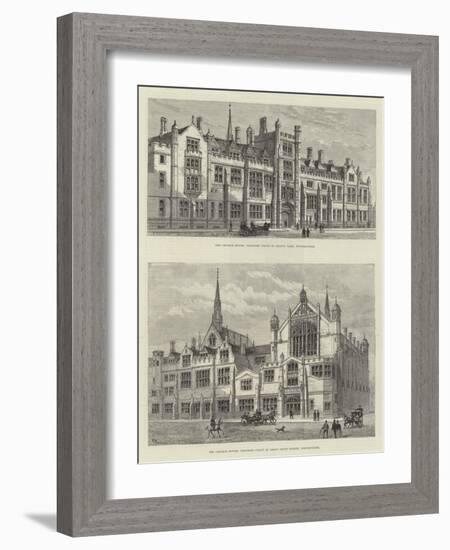 Sketches of Westminster-Frank Watkins-Framed Giclee Print