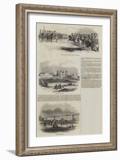 Sketches of Woolwich-Sir John Gilbert-Framed Giclee Print