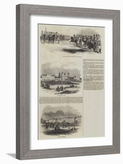 Sketches of Woolwich-Sir John Gilbert-Framed Giclee Print