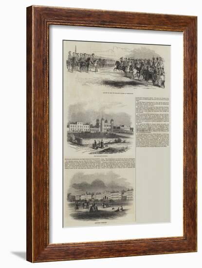 Sketches of Woolwich-Sir John Gilbert-Framed Giclee Print