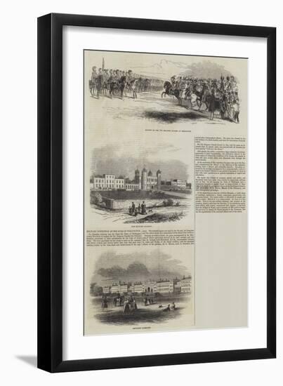 Sketches of Woolwich-Sir John Gilbert-Framed Giclee Print