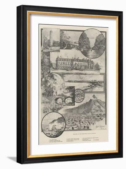 Sketches on the North-West Coast of Ireland-Joseph Holland Tringham-Framed Giclee Print