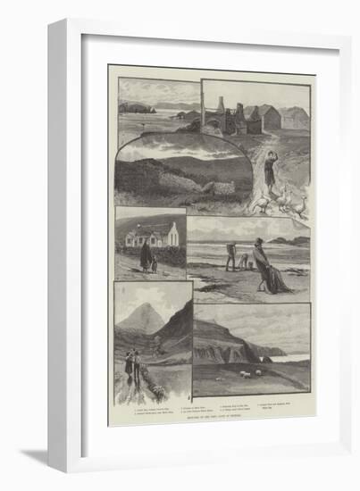 Sketches on the West Coast of Donegal-null-Framed Giclee Print