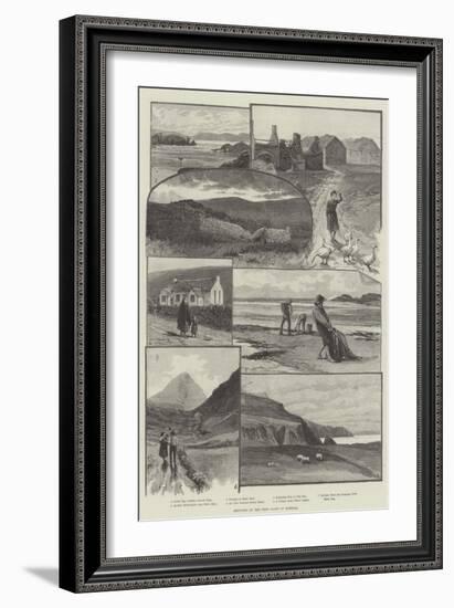 Sketches on the West Coast of Donegal-null-Framed Giclee Print