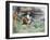 Sketching by the River-William Kay Blacklock-Framed Giclee Print