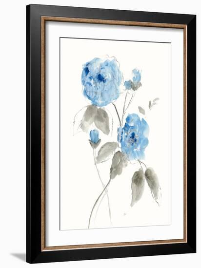 Sketchy Blue III-null-Framed Art Print