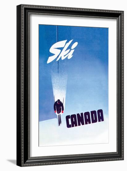 Ski Canada-P. Ewart-Framed Art Print