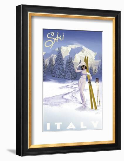 Ski Italy-Kem Mcnair-Framed Giclee Print