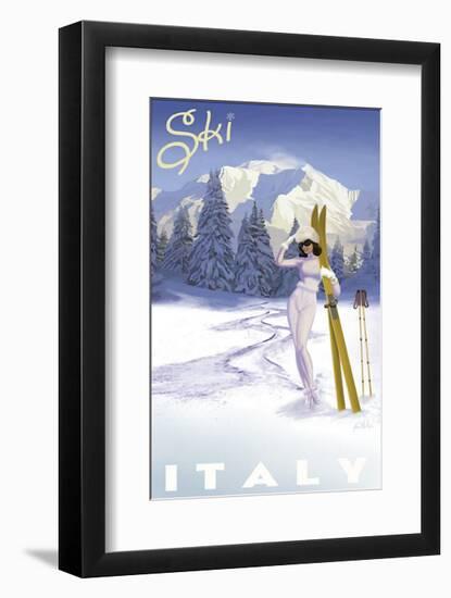 Ski Italy-Kem Mcnair-Framed Giclee Print