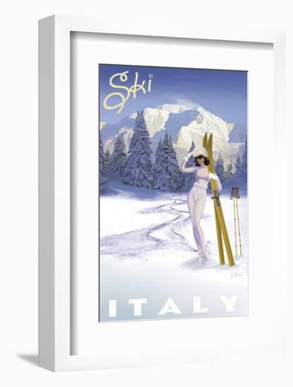 Ski Italy-Kem Mcnair-Framed Art Print