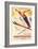 Ski Jumping Poster-null-Framed Art Print