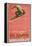 Ski Jumping Poster-null-Framed Stretched Canvas