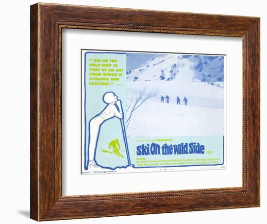 Ski on the Wild Side, 1967-null-Framed Premium Giclee Print