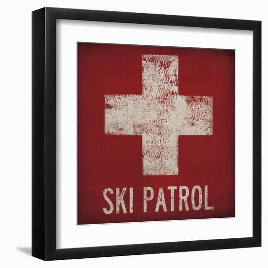 Ski Patrol-Ryan Fowler-Framed Art Print