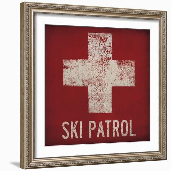 Ski Patrol-Ryan Fowler-Framed Art Print