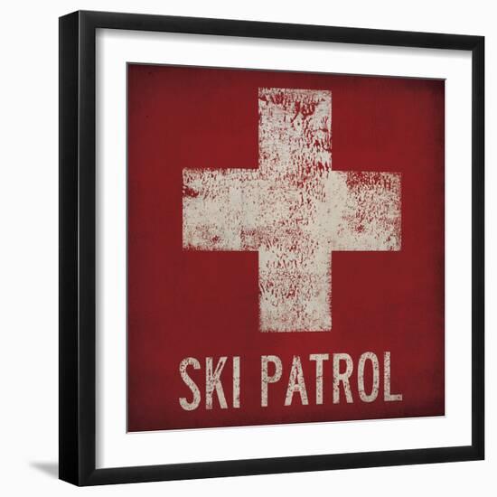 Ski Patrol-Ryan Fowler-Framed Art Print