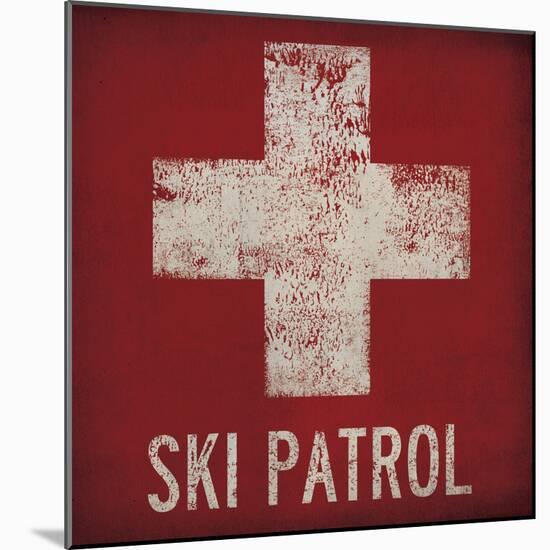 Ski Patrol-Ryan Fowler-Mounted Art Print