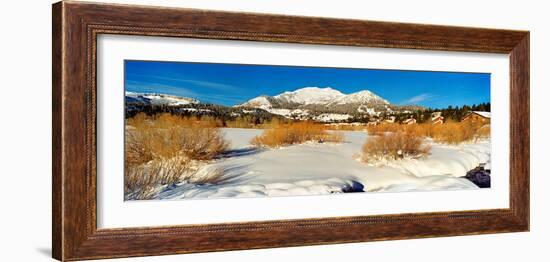 Ski Resort, Mammoth Mountain Ski Area, Mammoth Lakes, Mono County, California, USA-null-Framed Photographic Print
