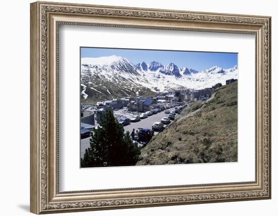 Ski Resort on French Border, Pas De La Casa, Andorra, Pyrenees-Jeremy Bright-Framed Photographic Print