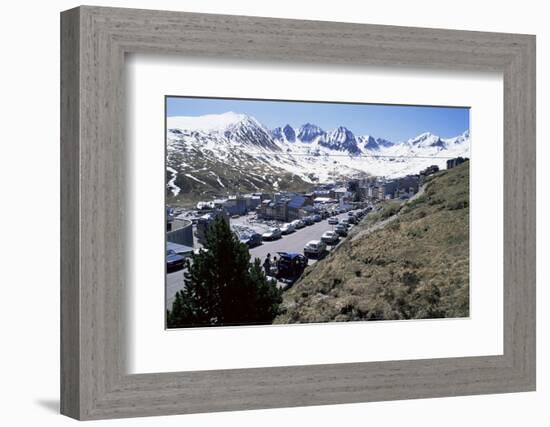 Ski Resort on French Border, Pas De La Casa, Andorra, Pyrenees-Jeremy Bright-Framed Photographic Print