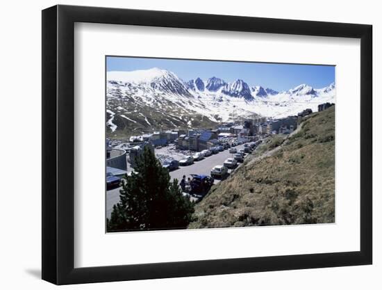 Ski Resort on French Border, Pas De La Casa, Andorra, Pyrenees-Jeremy Bright-Framed Photographic Print