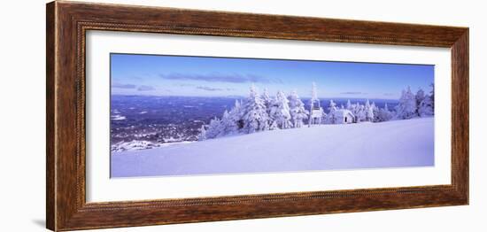 Ski Resort, Stratton Mountain Resort, Stratton, Windham County, Vermont, USA-null-Framed Photographic Print