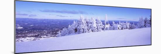 Ski Resort, Stratton Mountain Resort, Stratton, Windham County, Vermont, USA-null-Mounted Photographic Print