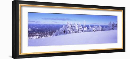 Ski Resort, Stratton Mountain Resort, Stratton, Windham County, Vermont, USA-null-Framed Photographic Print