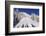 Ski Tracks Off of Lodi at Whitefish, Mountain Resort, Montana, Usa-Chuck Haney-Framed Photographic Print