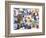 Ski Vacation Collage-null-Framed Giclee Print