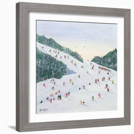 Ski-Vening, 1995-Judy Joel-Framed Giclee Print